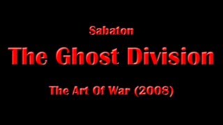 Sabaton - Ghost Division (Lyrics English & Deutsch) chords