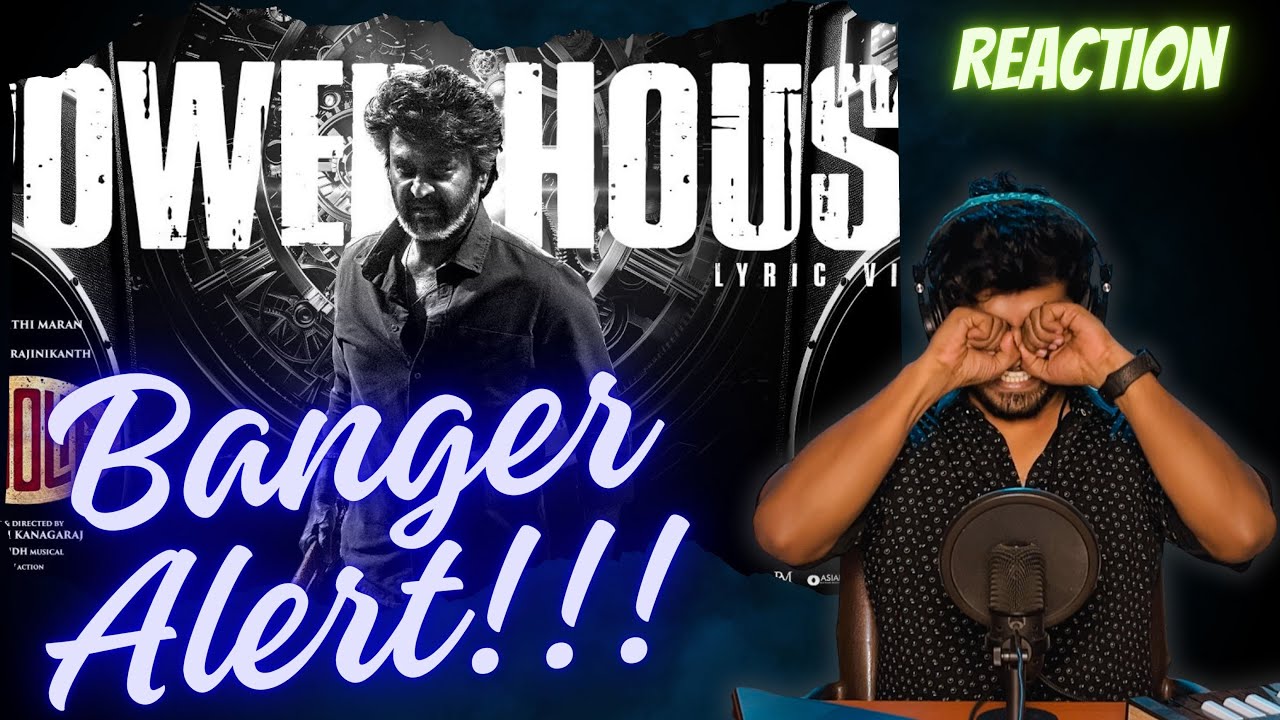 Pro Musician Reacts to... Powerhouse | COOLIE | Superstar Rajinikanth | Lokesh | Anirudh