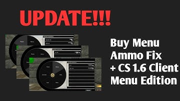 Update CS GO MOBILE Buy&Team Menu | CS 1.6 Client edition