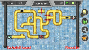 Pipeline Extra Level 59 All 3 stars By Pixign, Android Solution