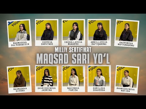 Maqsad sari yoʻl | Ona tili va adabiyot fanidan milliy sertifikat natijalari | MENING TILIM