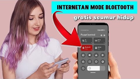 Internet Lewat Bluetooth!!! Gratis Seumur Hidup