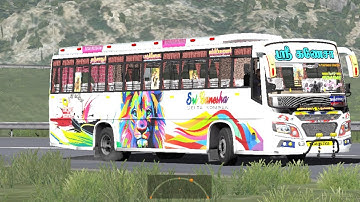 ets 2 live tamilnadu private bus mod drive logitech g29 #ets2 #ets2mods #logitechg29