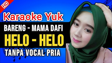 Karaoke Dangdut Rhoma Irama & Elvy Sukaesih - Helo Helo (Lirik).