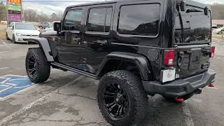 2016 Jeep Wrangler Unlimited RUBICON STK#1293