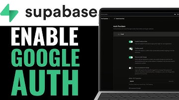 How to Enable Google Auth in Supabase 2025 (QUICK GUIDE)