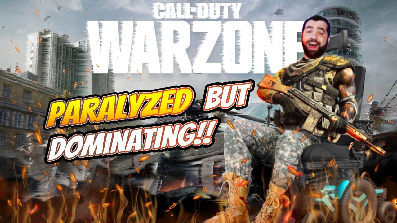 Quadriplegic Gamer DOMINATES Warzone 🔥 Proving Nothing Is Impossible!