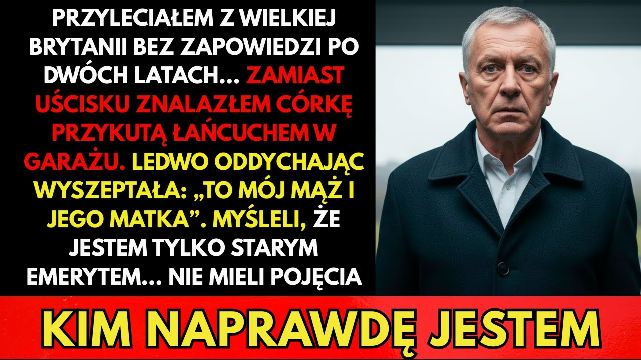 Wróciłem z Anglii bez zapowiedzi i znalazłem córkę umierającą, przykuta w garażu