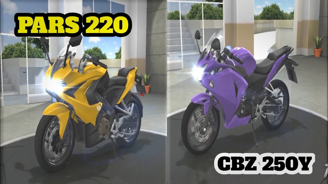 New Update Bike PARS 220 An d CBZ 250Y Comparison || Traffic Rider || Complete Hard Levels.