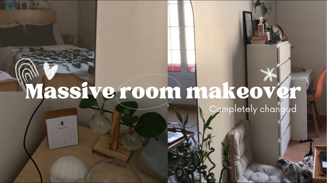 غيرت غرفتي 180 درجه💃🏻! جولة في غرفتي الجديدة🤍