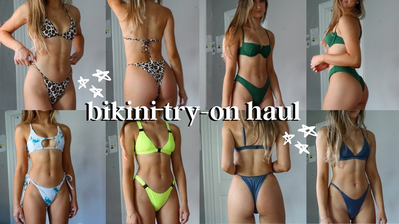 Bikini try on hauls