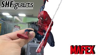 COMPARISON SH Figuarts and Mafex Friendly Neighborhood Spider-Man | No Way Home