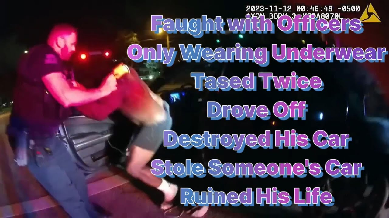 You Won't Believe How A Guy in His Underwear Who Was Pulled Over