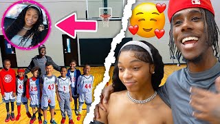 DELINA CAME TO WATCH IAN COACH FOR THE FIRST TIME ** MUST WATCH**