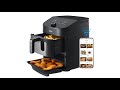 MIDEA Double Decker Air Fryer | Multifunction With 11 Quart Capacity | Wifi, App, Smart Sync
