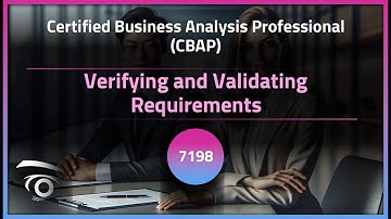 Verifying and Validating Requirements | Exclusive Lesson