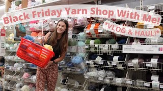 Black Friday Yarn Shop With Me Yarn Haul From Joann, Michael's, and Ollie's For Black Friday 2023!!