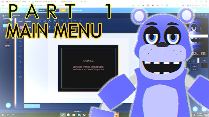 How to Make a FNAF Game on Scratch Part 2 