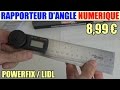 Rapporteur dangles numerique powerfix lidl