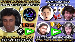 BZP/TRAP RESPONDEM TORCIDA! NOBRU QUER LANÇAR 4v4 ARENA! !GIUH X BZP COMPARATIVO!