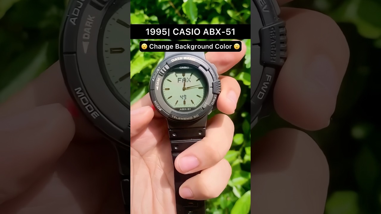 🇯🇵1995| Rare Casio ABX-51 #casio #vintage #innovation #90s #80s