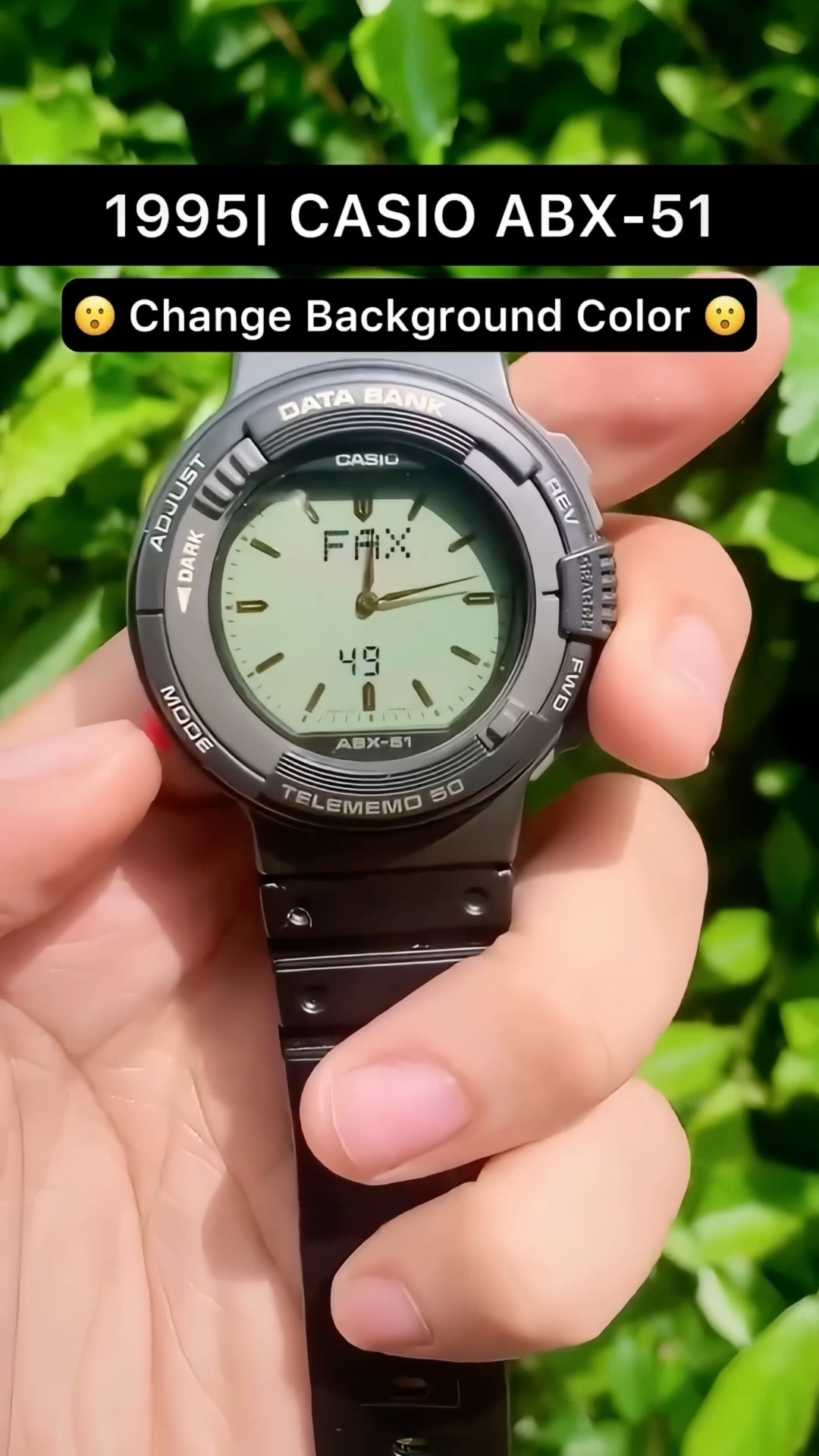 🇯🇵1995| Rare Casio ABX-51 #casio #vintage #innovation #90s #80s