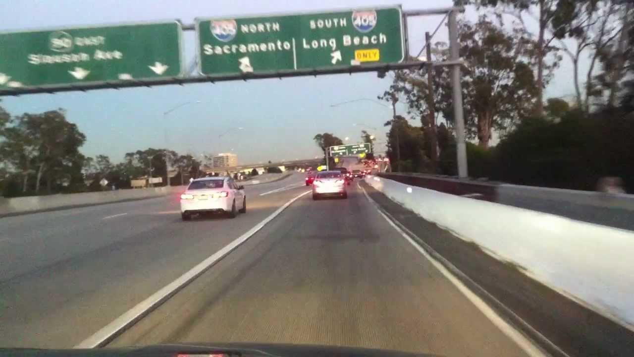 Driving through Los Angeles, CA - YouTube