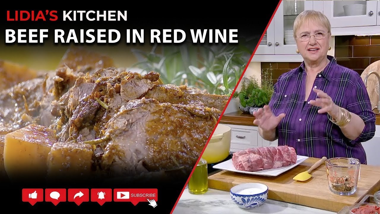 Beef and Root Vegetables Braised in Red Wine