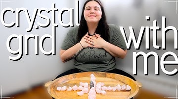 BEGINNER Crystal Grid GUIDE | STEP BY STEP Crystal Gridding
