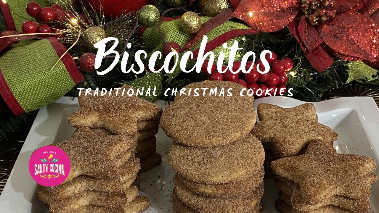 Traditional Biscochito Christmas Cookie
