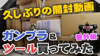 今年はじめての開封動画 ガンプラ&ツール買ってみた 番外編