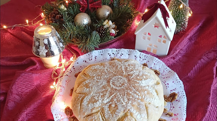 Pogača za Badnje veče- BADNJAČA.
