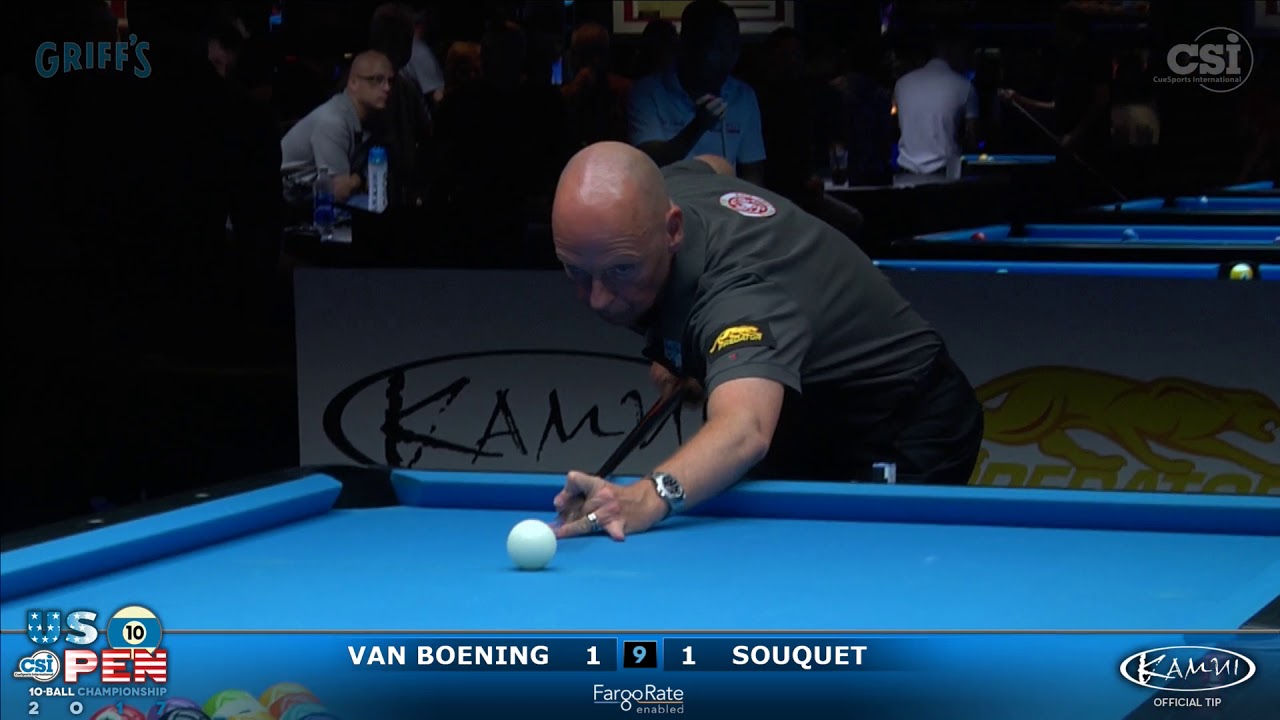 2017 US Open 10-Ball: Shane Van Boening vs Ralf Souquet