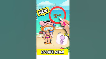 ROPE AND SWIMSUIT ✨👙NEW UPDATE IN AVATAR WORLD 🌎🌊PAZU WORLD, PAZU SECRET🤫 #avatarworld #tocaboca