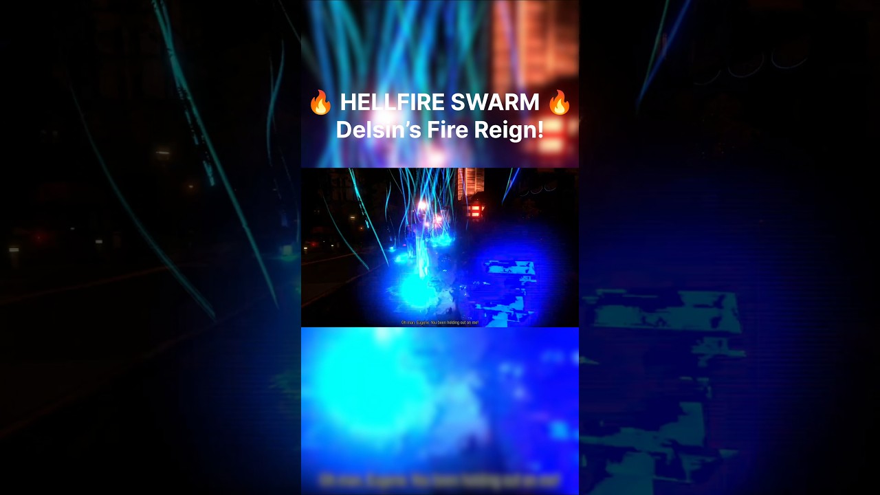 Delsin Brings Hellfire Swarm Destruction 🔥