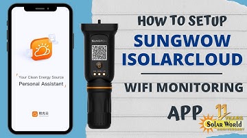 How to setup Sungrow WiFi Monitoring App