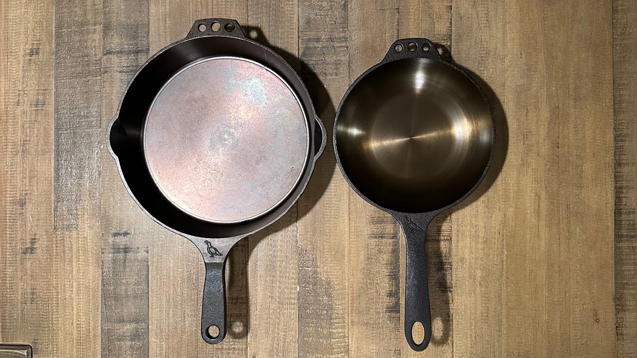 Smithey Ironware Cast Iron: Differences between First Gen No. 10 & No. 8 vs  Current Model 