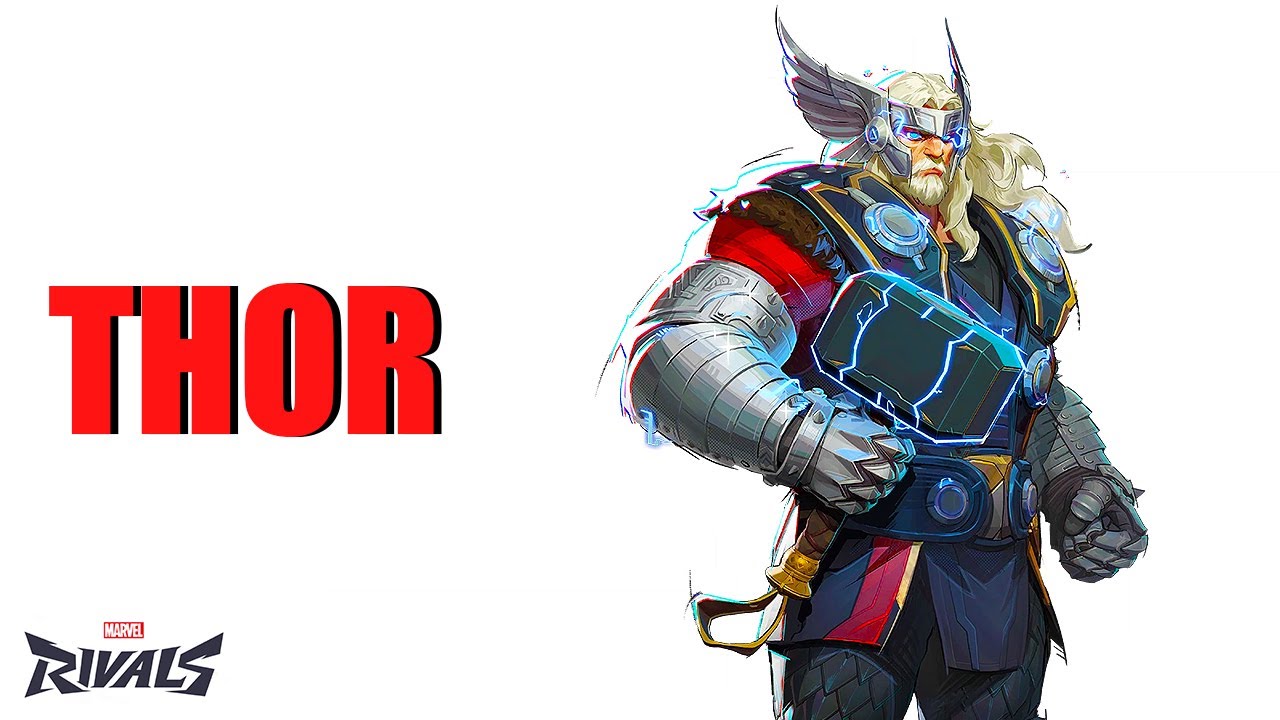 THOR - Marvel Rivals All Skins and Mvp Animations 4K - YouTube