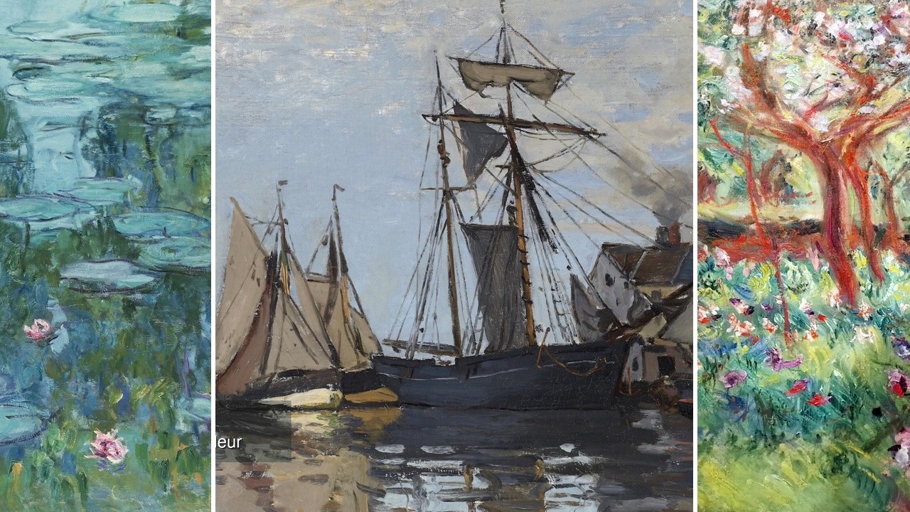 Fine Art TV — Silent Art Gallery · July 15 Night | Boats in the Port of Honfleur… & others
