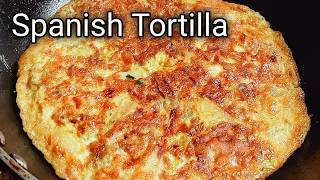 Easy Spanish Omelette Recipe | Best Breakfast Recipe And Ideas | Tortilla De Patatas