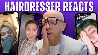 Hairdresser Reacts to the WORST TikTok Hair Fails!