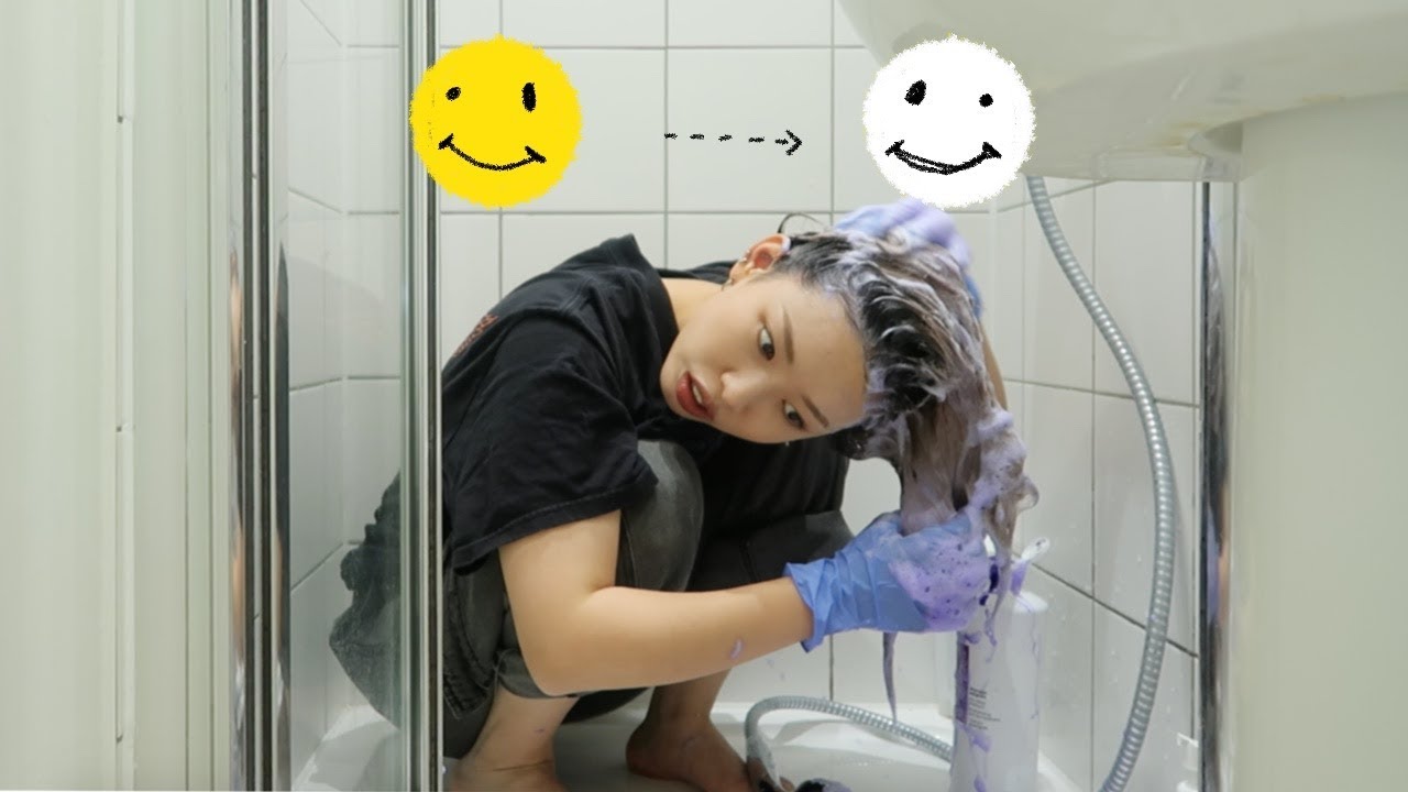 백금발 탈색머리를 만들어봅시다! 보색샴푸 리뷰 Fanola No Yellow Shampoo