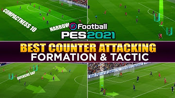 PES 2021 | BEST COUNTER ATTACKING TACTICS [Online + Offline]