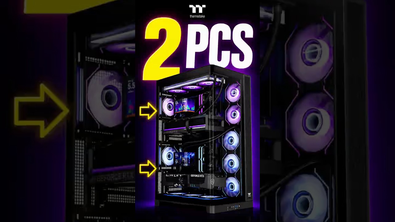 ¡Thermaltake ha metido 2 PCs en una sola caja! 🤯