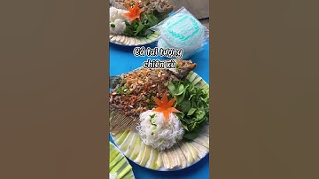 Cá tai tượng chiên xù & Bánh tráng I Đặt tiệc Ngọc Thuận  #dattiecngocthuan #monngondaitiec