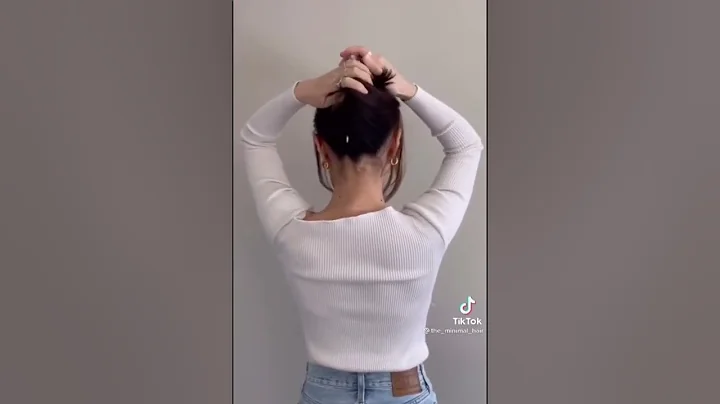 Pack up quickly in the morning. 6 ways to make a bun