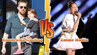 Esmeralda Gosling (Ryan Gosling's Daughter) VS Emme Muñiz Transformation ★ From 00 To Now Details