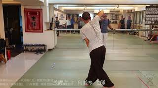 【八卦套路教學】【20190927(11)】老師修八掌拳(白蛇伏草) part1