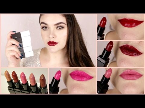 RealHer Cosmetics Lipsticks Review and Swatches! - YouTube