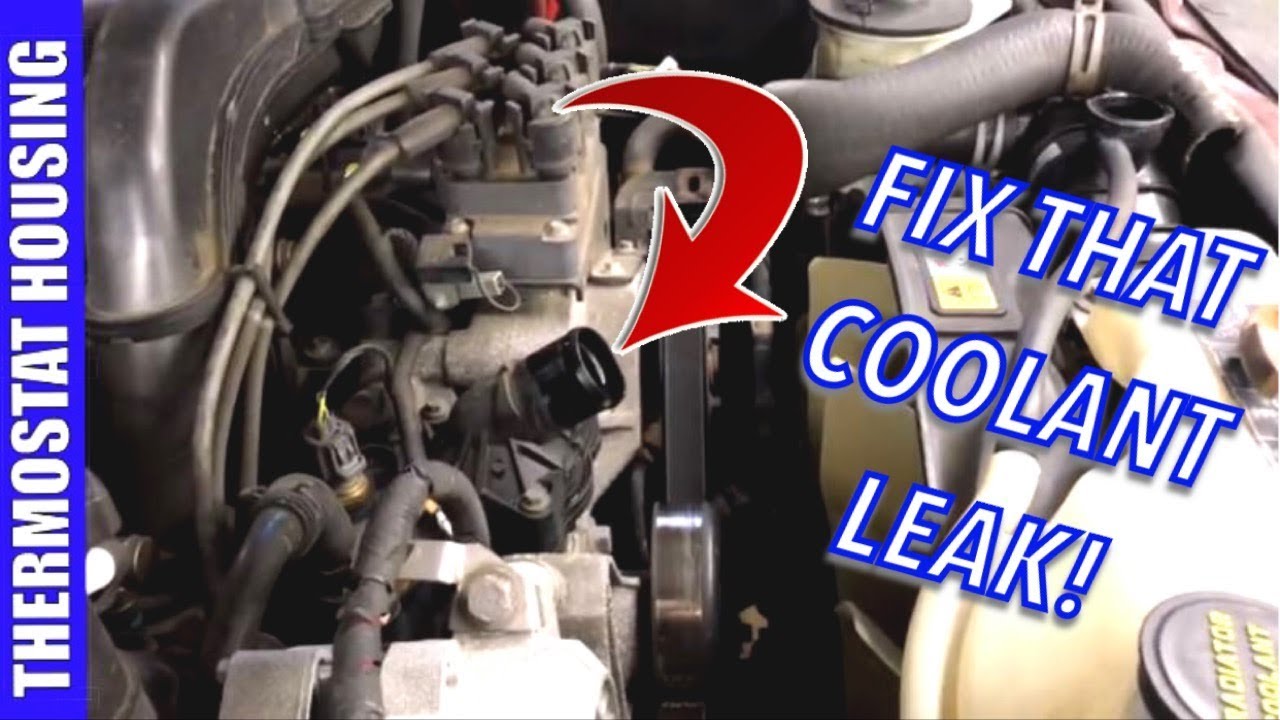 How To Replace 06-10 Ford Explorer Upper Thermostat Housing 4.0 - YouTube